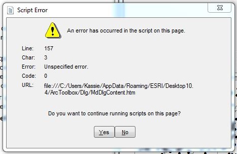 Picture of Script Error